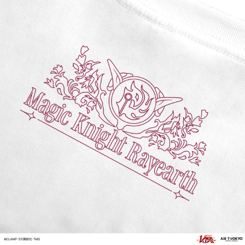 『魔法騎士レイアース』第2弾 デコラティブTシャツ 1(獅堂光&ノヴァ)ホワイト
